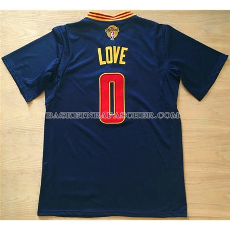 Maillot Manche Courte Cleveland Cavaliers Love Bleu